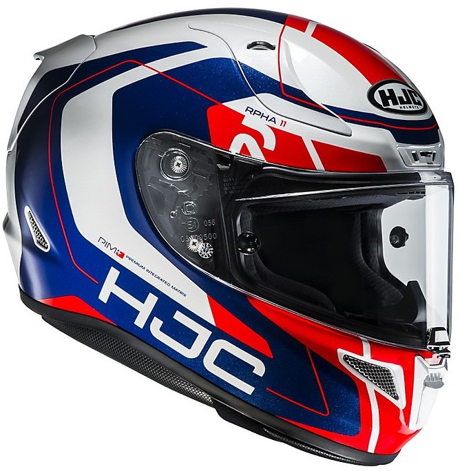 HJC Helm Moto Integral RPHA 11 Chakri MC21 Blau Weiß Rot OnlineVerkauf