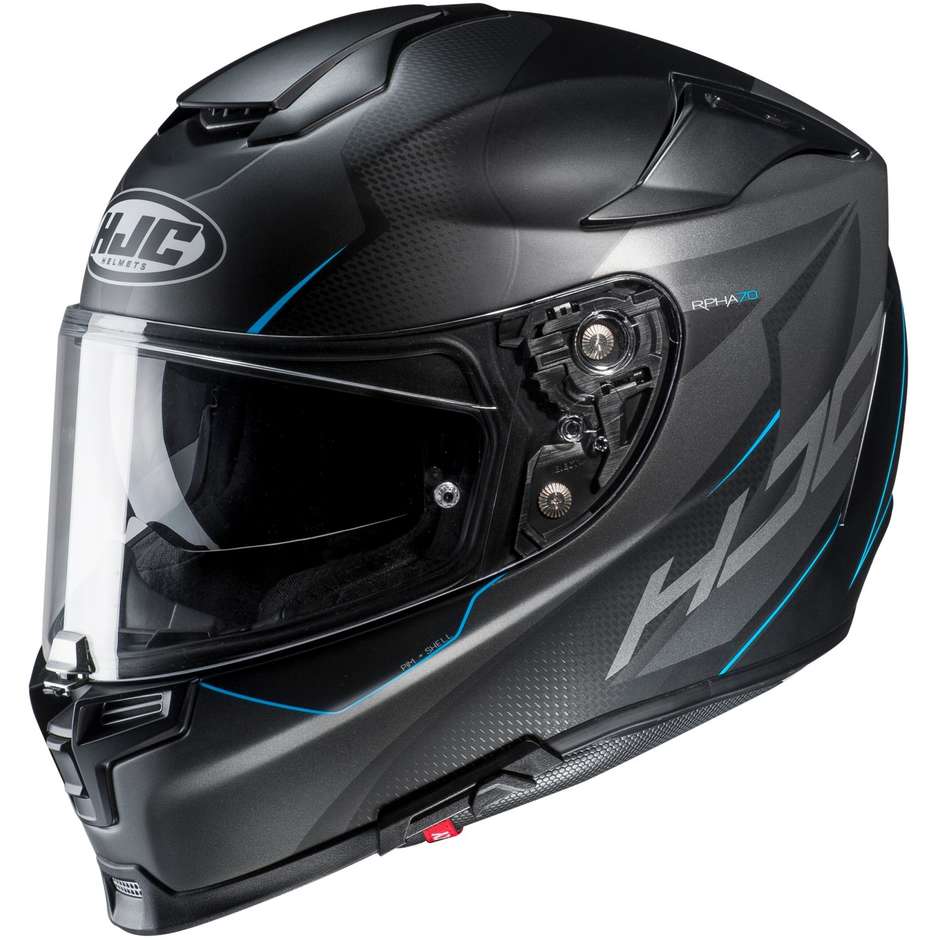 HJC Helm Moto Integral RPHA 70 GADIVO MC2SF Matt Schwarz Blau
