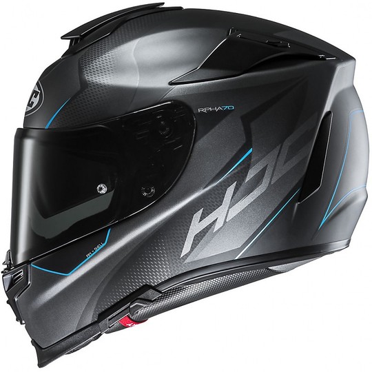 HJC Helm Moto Integral RPHA 70 GADIVO MC2SF Matt Schwarz Blau