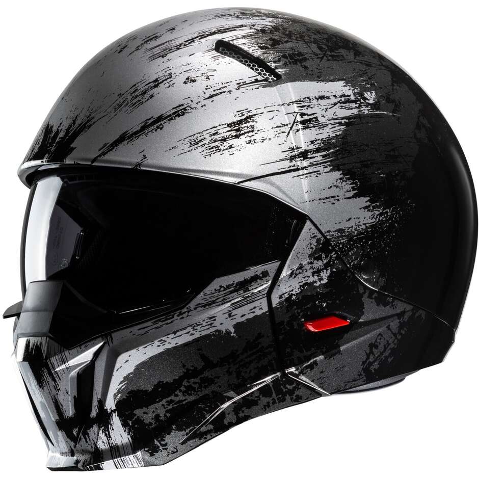 Hjc i20 FURIA MC5 Jet Motorcycle Helmet Black Grey