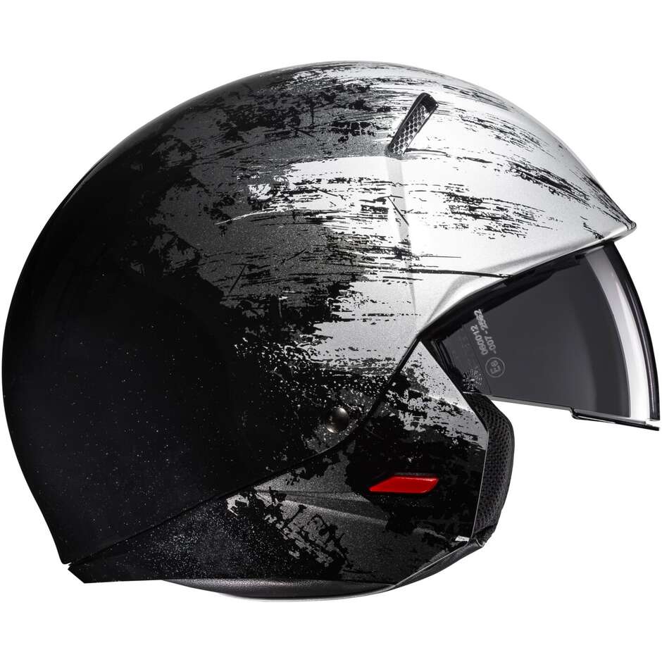 Hjc i20 FURIA MC5 Jet Motorcycle Helmet Black Grey