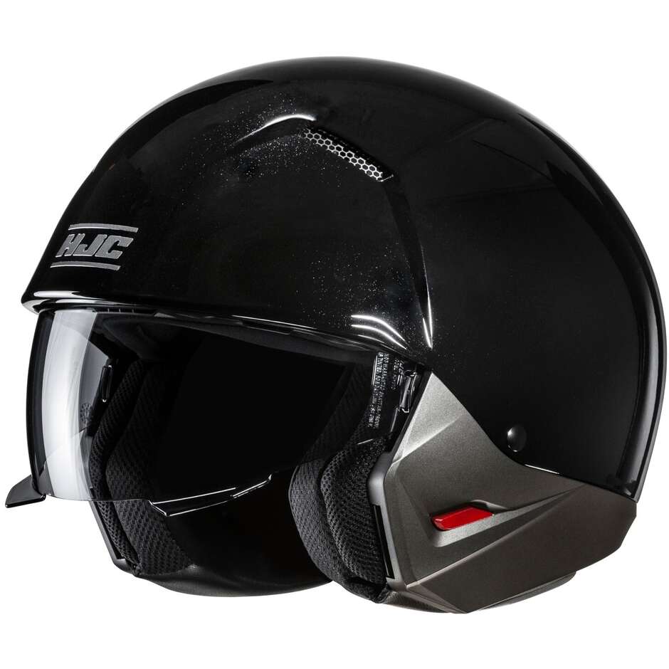 HJC i20N Jet Motorradhelm Schwarz Metall