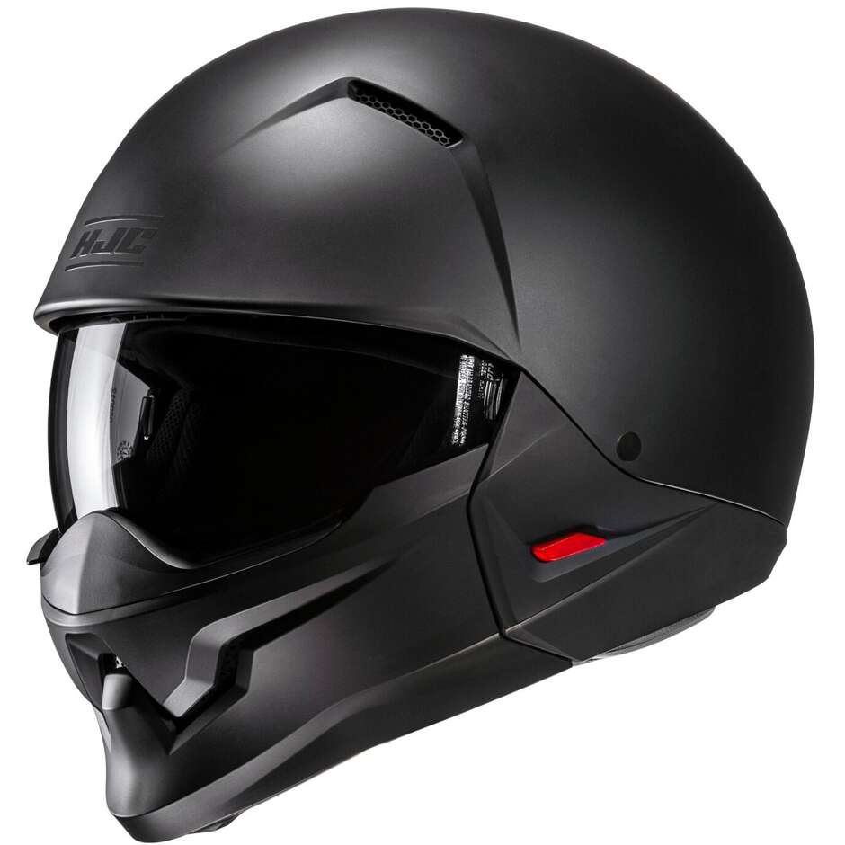 HJC i20N Semi-Jet-Motorradhelm, Mattschwarz