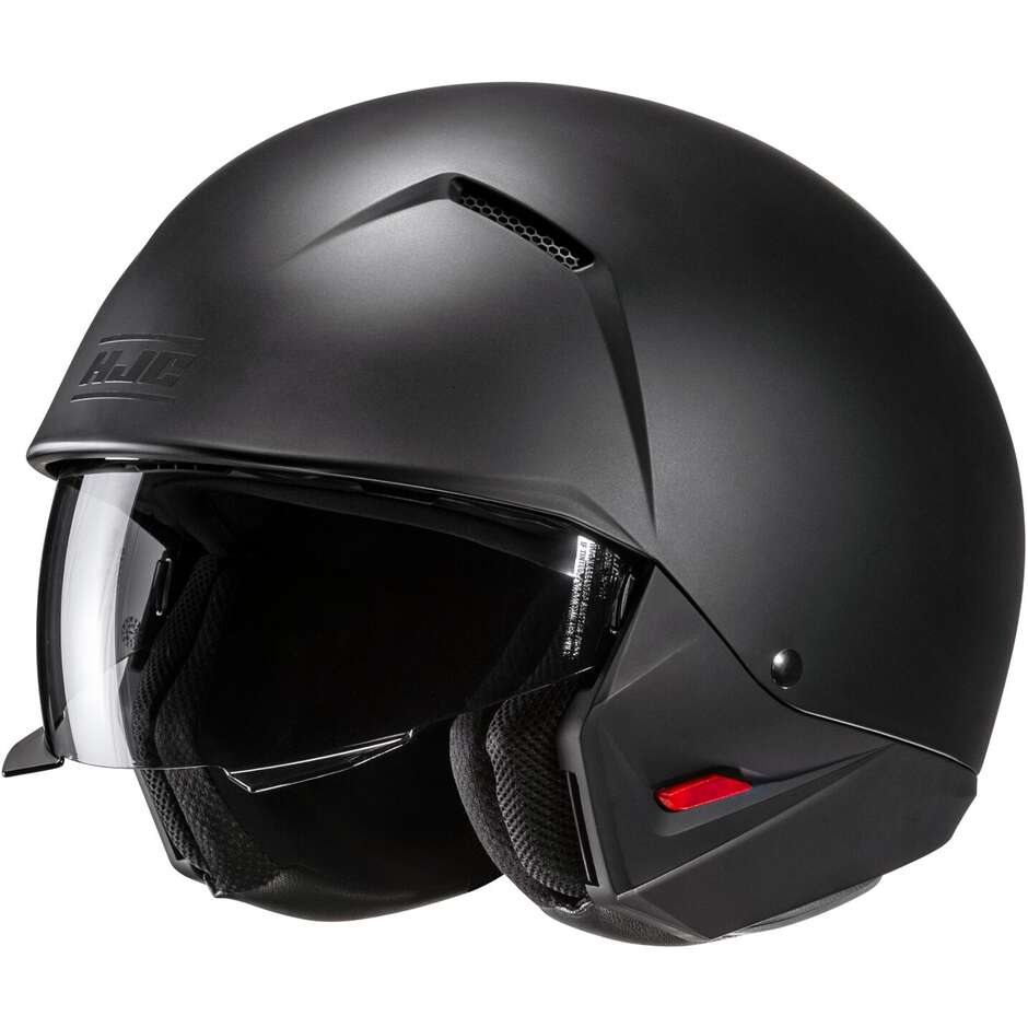 HJC i20N Semi-Jet-Motorradhelm, Mattschwarz