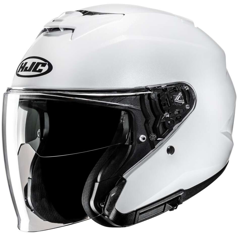 Hjc i31 Jet Motorcycle Helmet Pearl White