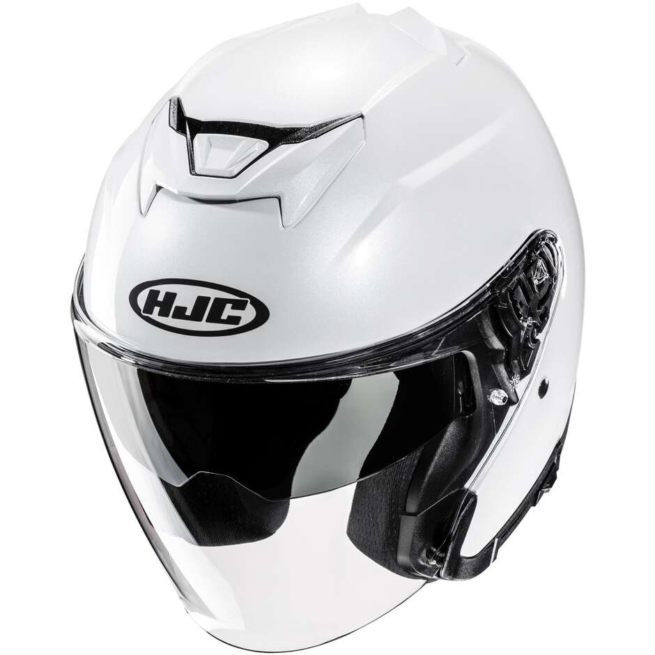 Hjc i31 Jet Motorcycle Helmet Pearl White