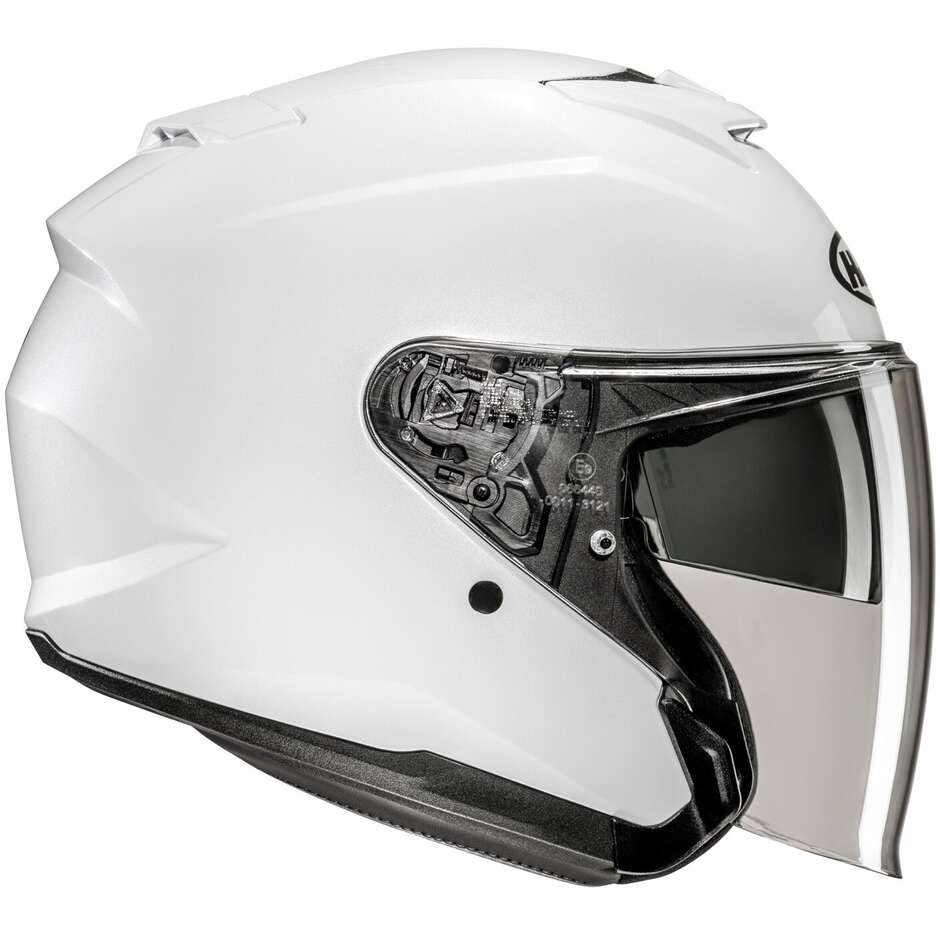 Hjc i31 Jet Motorcycle Helmet Pearl White