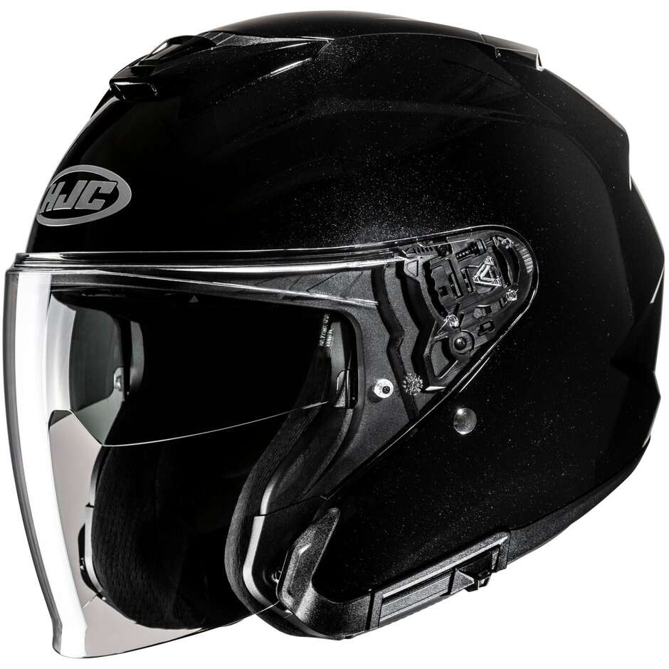 Hjc i31 Metall Jet Motorradhelm Schwarz