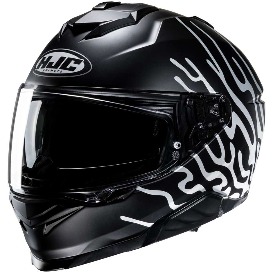 Hjc i71 CELOS MC5SF Full Face Motorcycle Helmet Matt Black White
