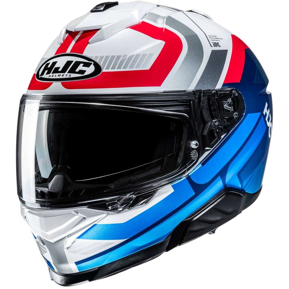 Hjc i71 VIZ MC21 Full Face Motorcycle Helmet