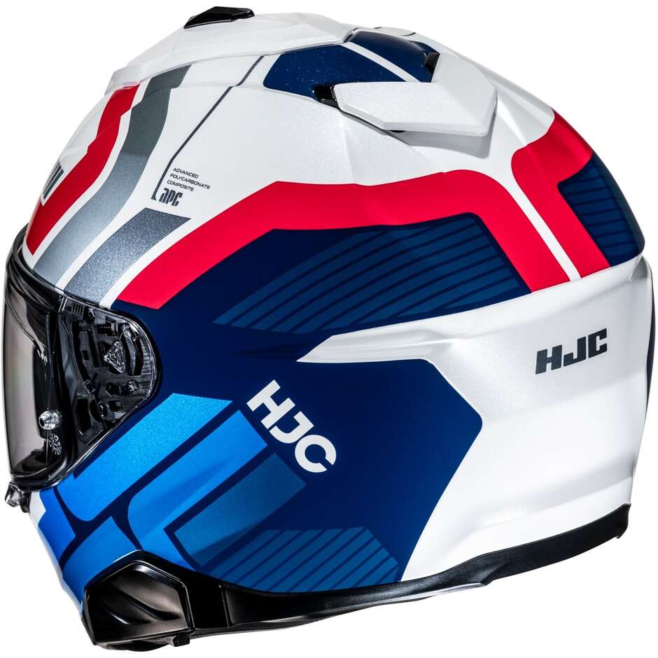 Hjc i71 VIZ MC21 Full Face Motorcycle Helmet