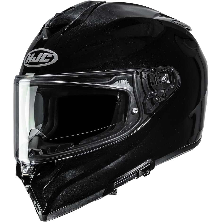 HJC i72 SOLID Integralhelm, Schwarz Metallic