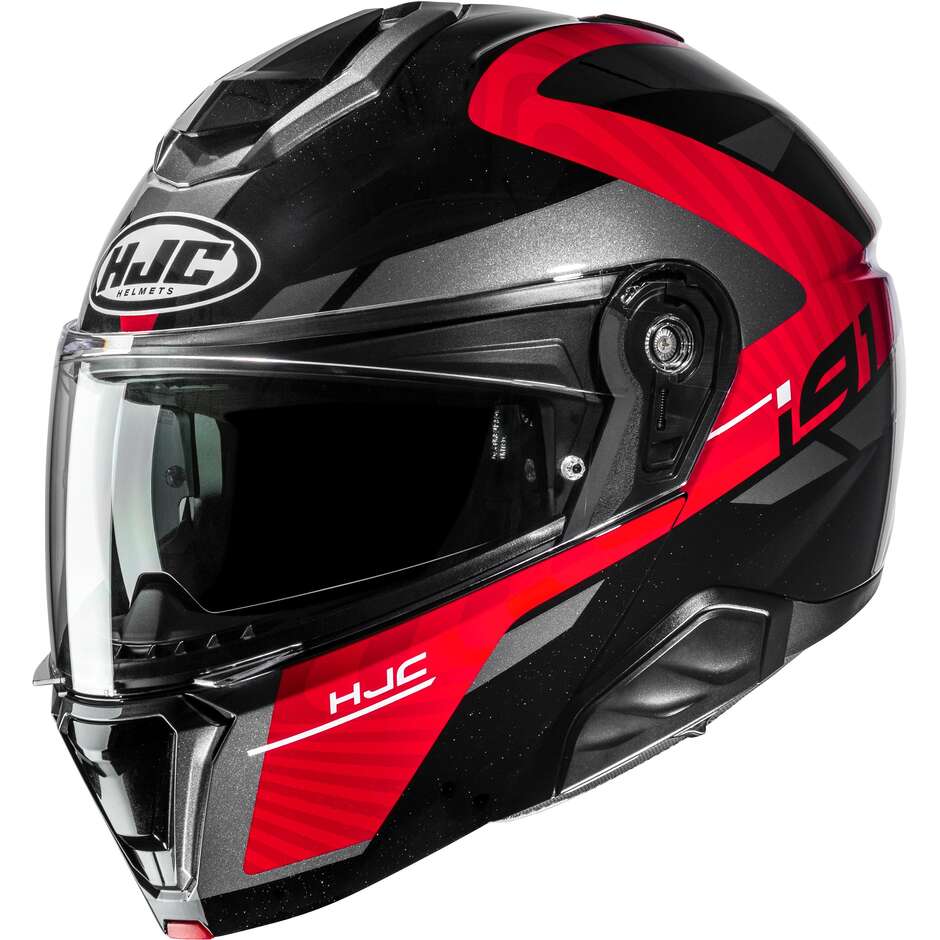 HJC i91 GAIA MC1 Modularer Motorradhelm P/J Rot