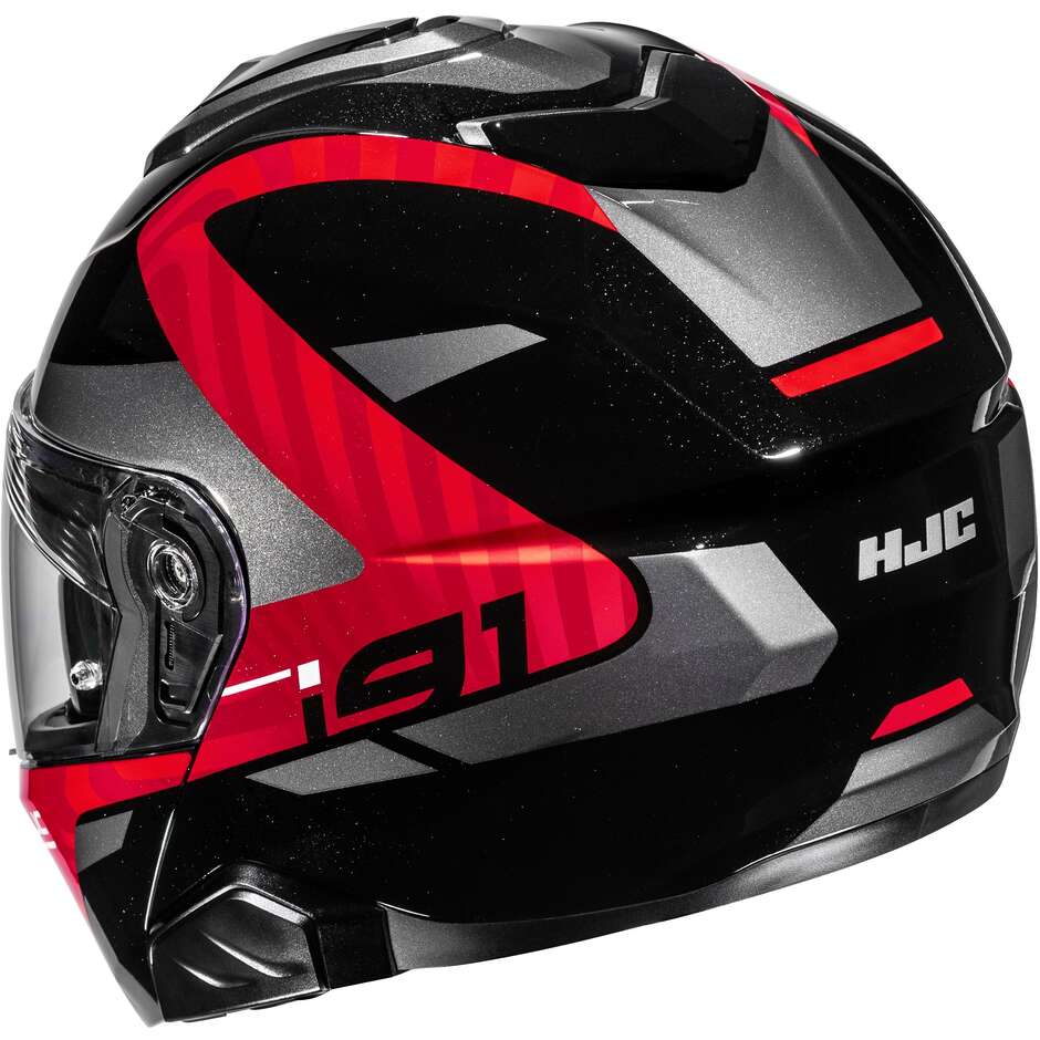 HJC i91 GAIA MC1 Modularer Motorradhelm P/J Rot