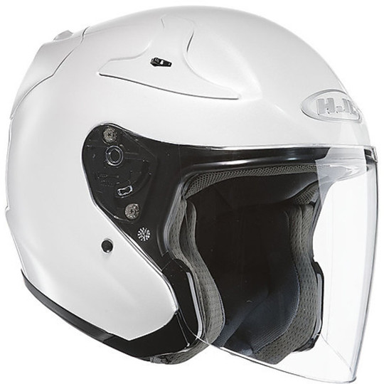 HJC Motorcycle Helmet Jet Jet RPHA Ryan White Pearl
