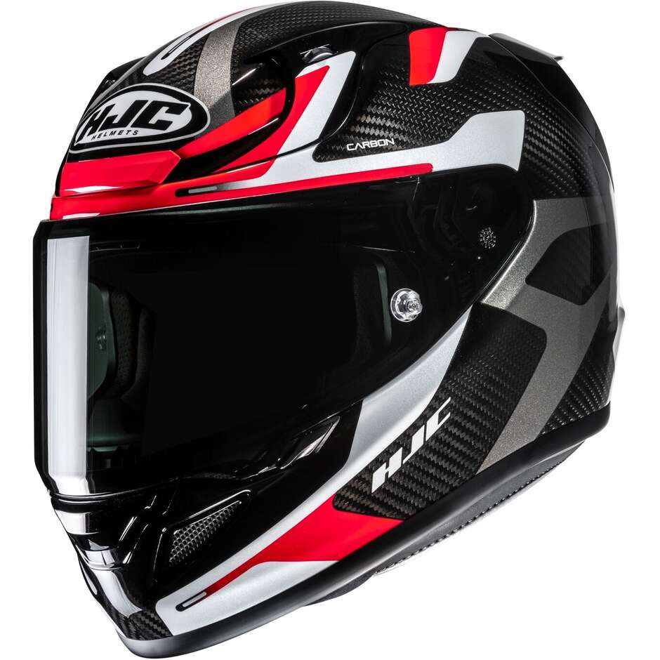 HJC RPHA 12 CARBON XENTRA MC1 Integralhelm für Motorradfahrer
