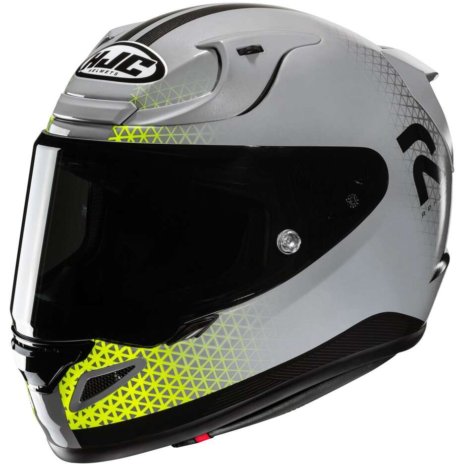 Hjc RPHA 12 ENOTH MC3H Full Face Motorcycle Helmet Gray Yellow