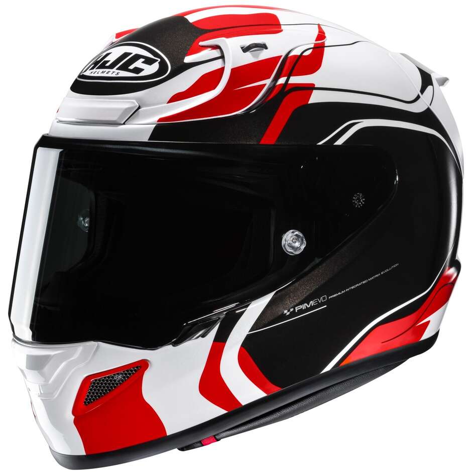 Hjc RPHA 12 LAWIN MC1 Full Face Motorcycle Helmet White Red
