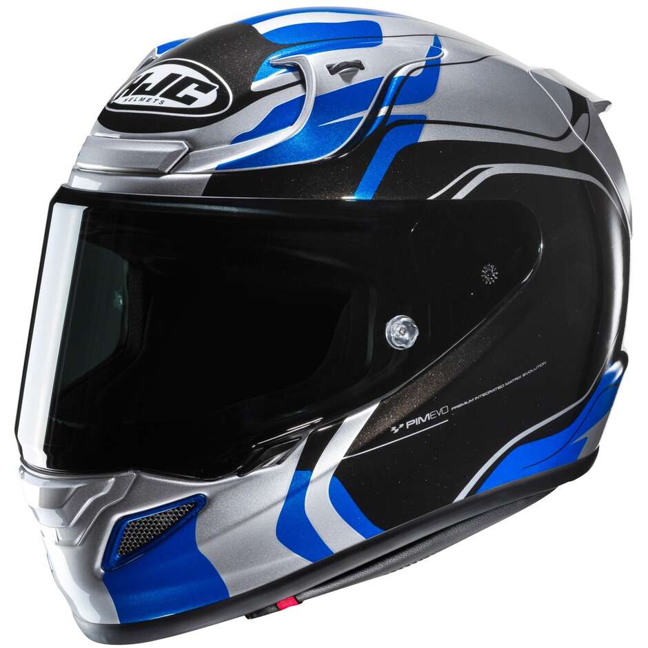 Hjc RPHA 12 LAWIN MC2 Full Face Motorcycle Helmet Gray Blue