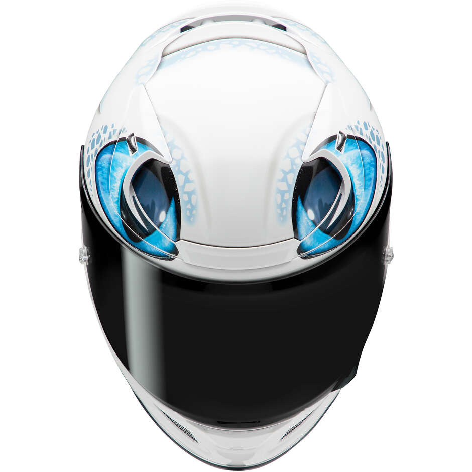 Hjc RPHA 12 LIGHT FURY UNIVERSAL MC2 Integral Motorcycle Helmet