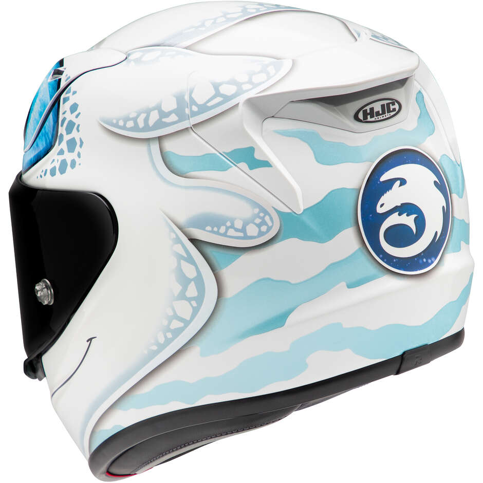 Hjc RPHA 12 LIGHT FURY UNIVERSAL MC2 Integral Motorcycle Helmet