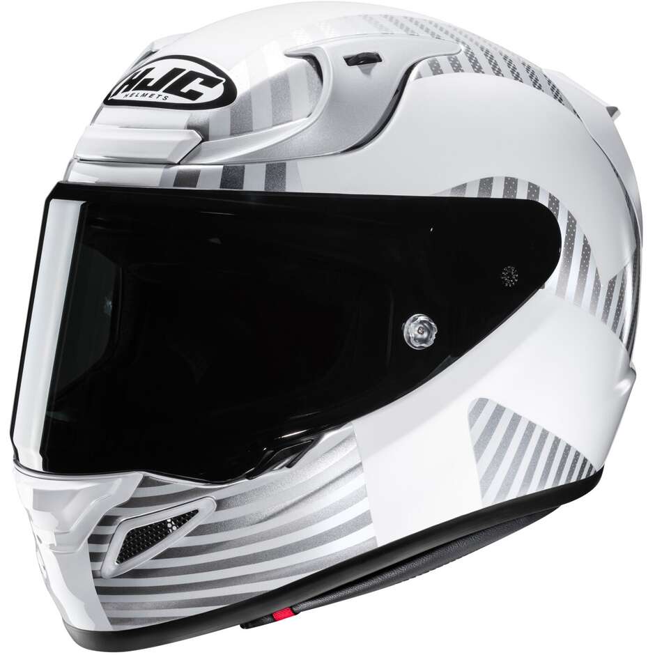 Hjc RPHA 12 OTTIN MC10 Full Face Motorcycle Helmet White Grey