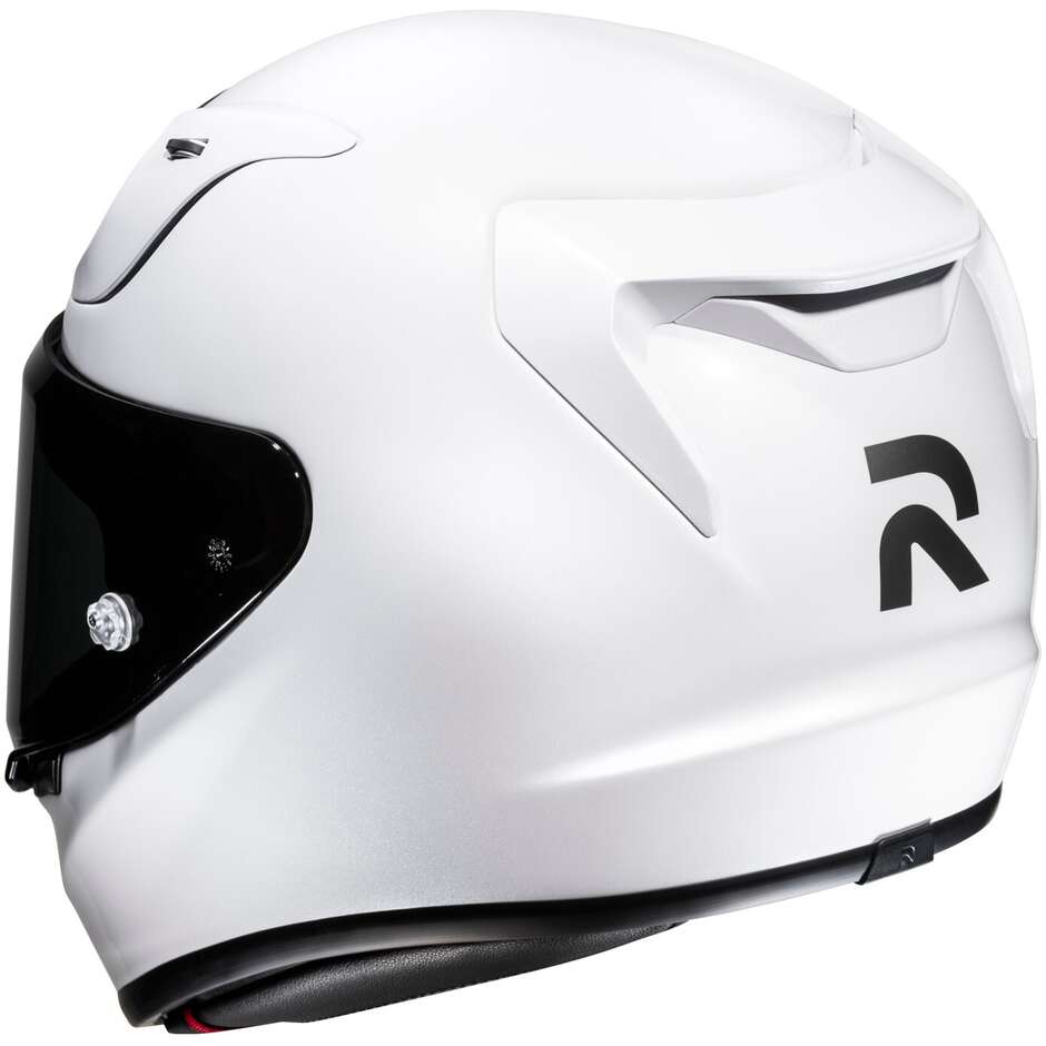 Hjc RPHA 12 Solid Full Face Motorcycle Helmet Pearl White