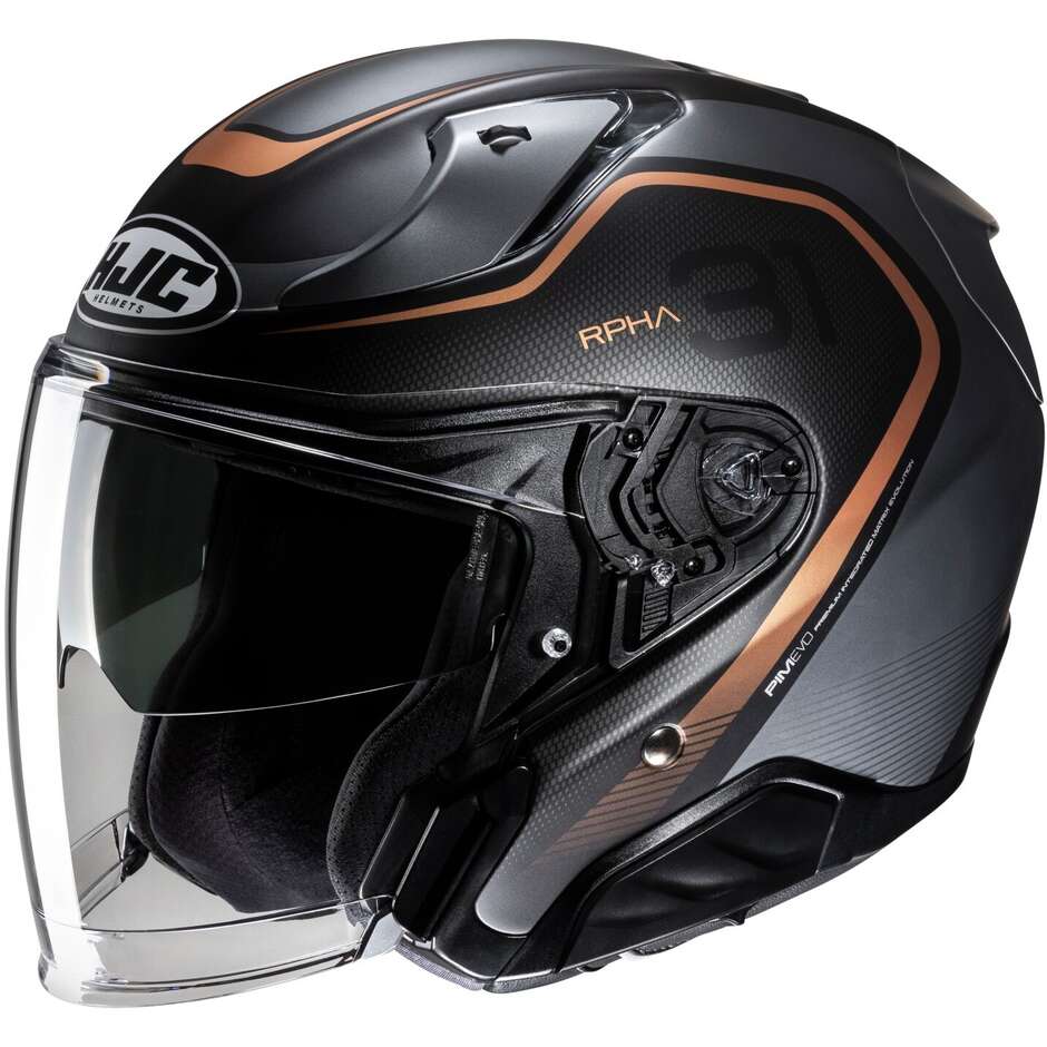 Hjc RPHA 31 KOUV MC9SF Black Gold Matt Motorcycle Helmet