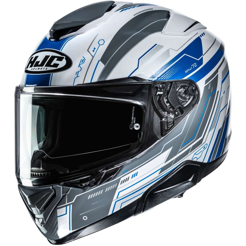 Hjc RPHA 72 KOSIS MC2 Blauer Integralhelm für Motorräder