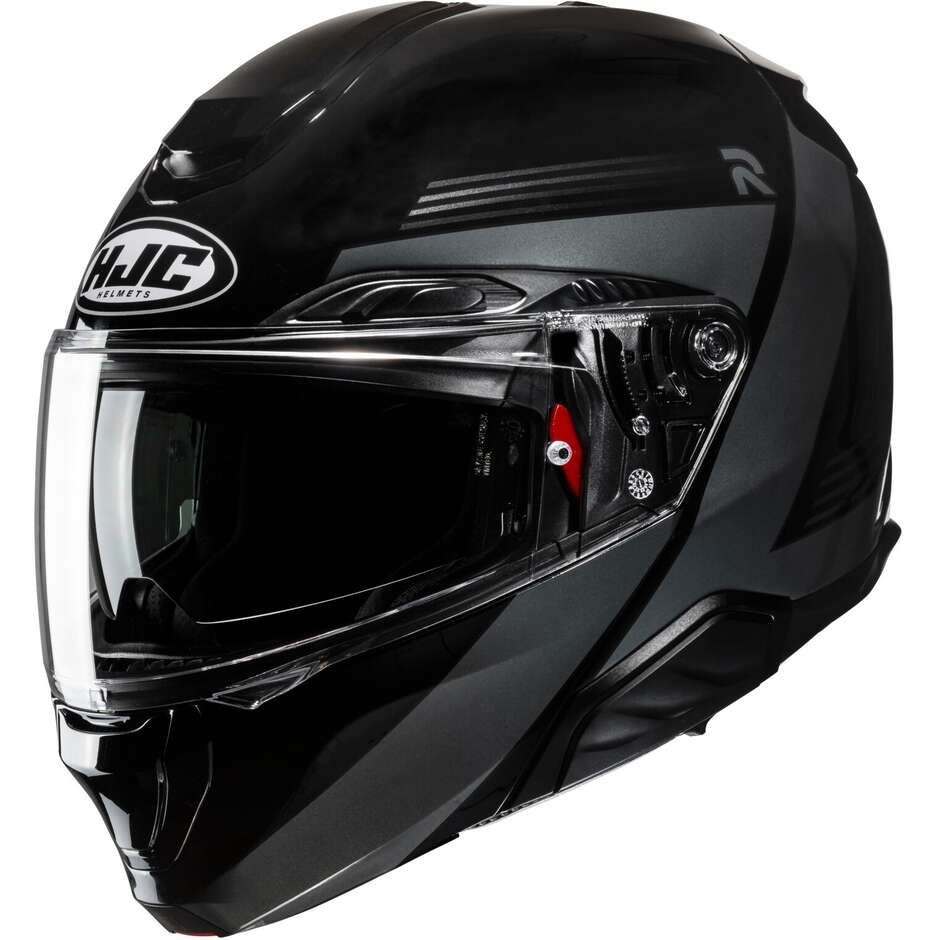 Hjc RPHA 91 ABBES MC5 Modular Motorcycle Helmet Black Grey