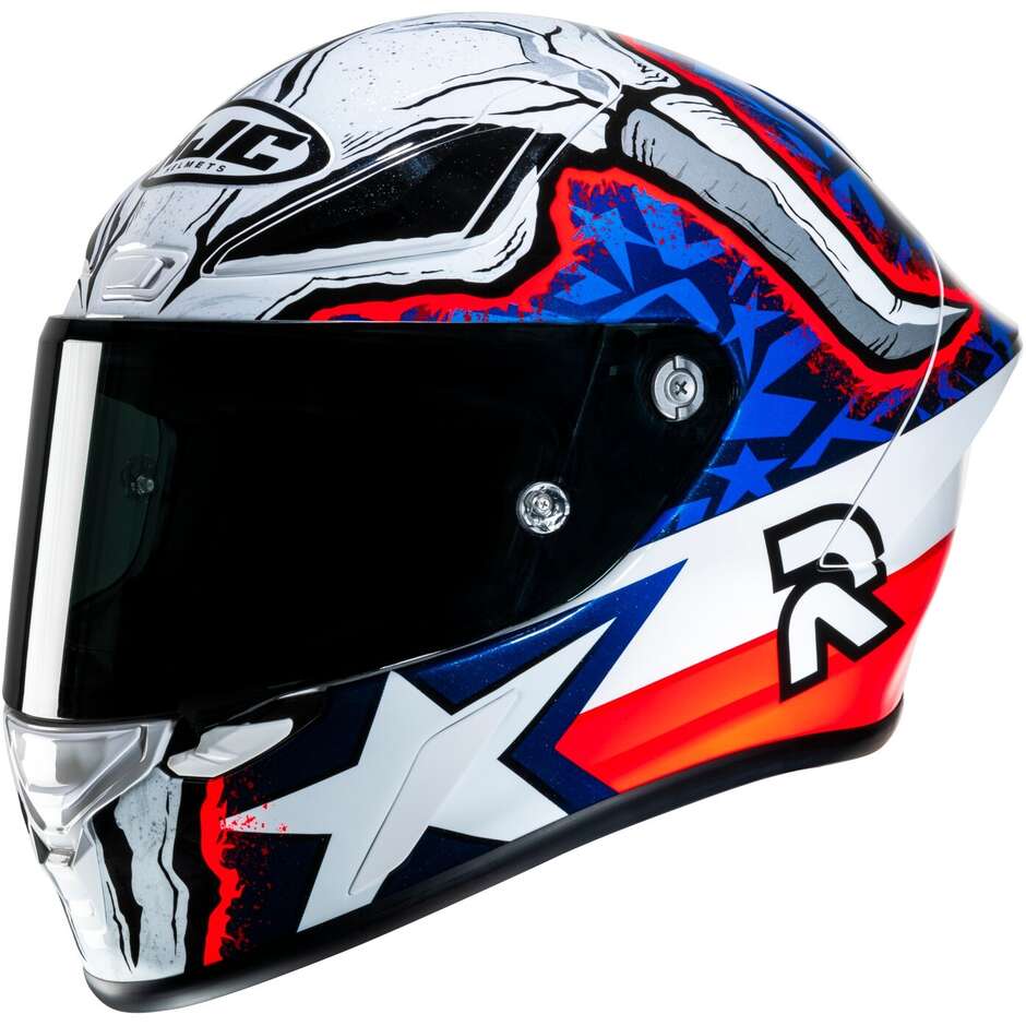 Hjc RPHA1 GARRETT GERLOFF REPLICA MC21 Integralhelm für Motorradfahrer