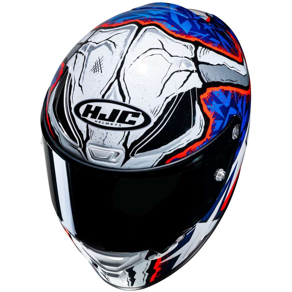Hjc RPHA1 GARRETT GERLOFF REPLICA MC21 Integralhelm für Motorradfahrer