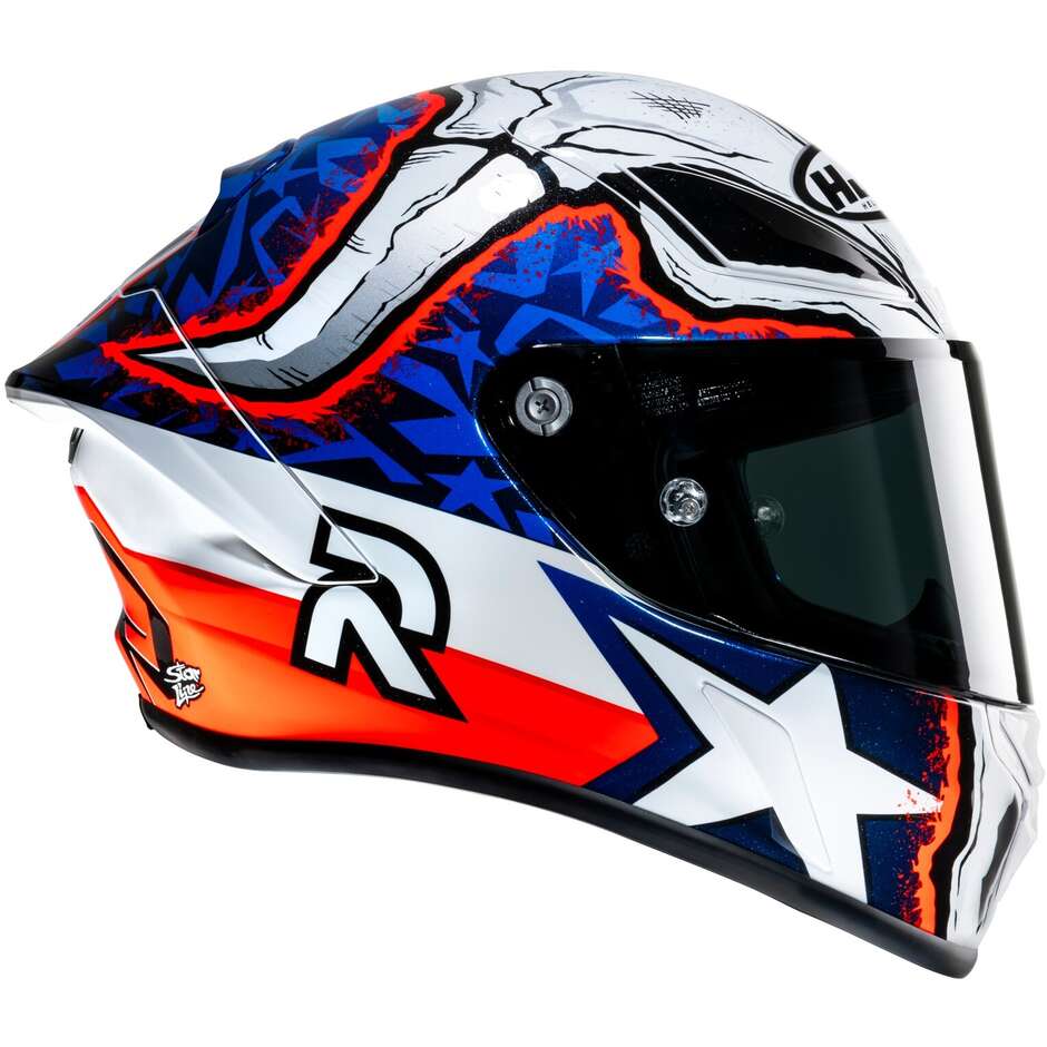 Hjc RPHA1 GARRETT GERLOFF REPLICA MC21 Integralhelm für Motorradfahrer