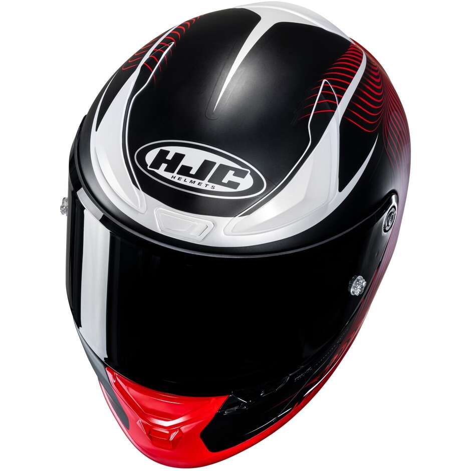 Hjc RPHA1 LOVIS MC1SF Full Face Motorcycle Helmet Matt Black Red
