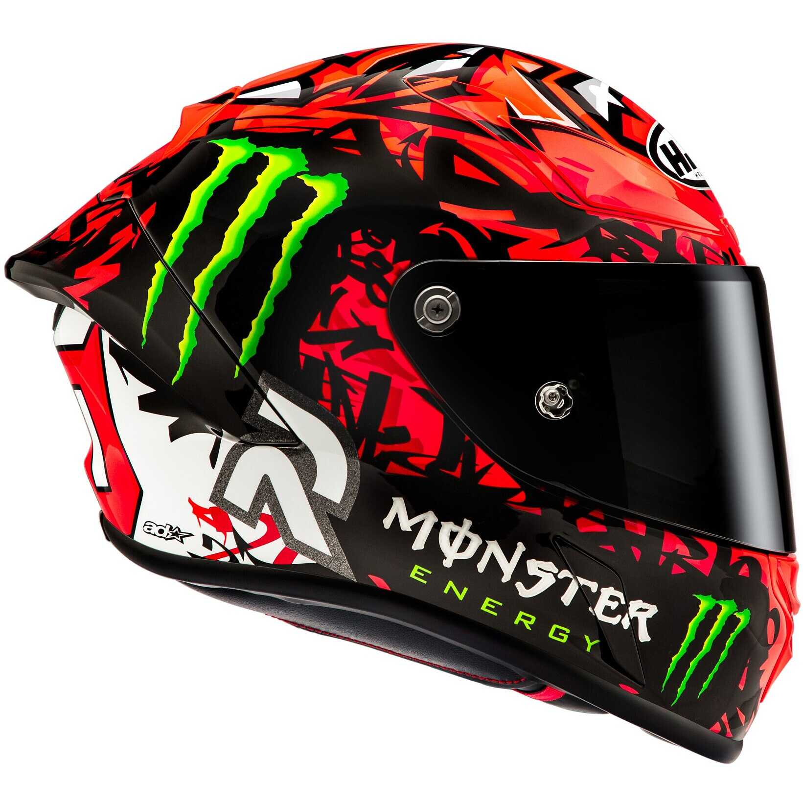 Hjc RPHA1 QUARTARARO REPLICA II MC1 Full Face Motorcycle Helmet For ...