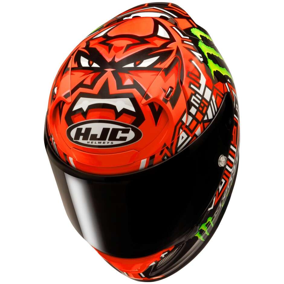 HJC RPHA12 QUARTARARO REPLICA II MC1 Full Face Motorcycle Helmet