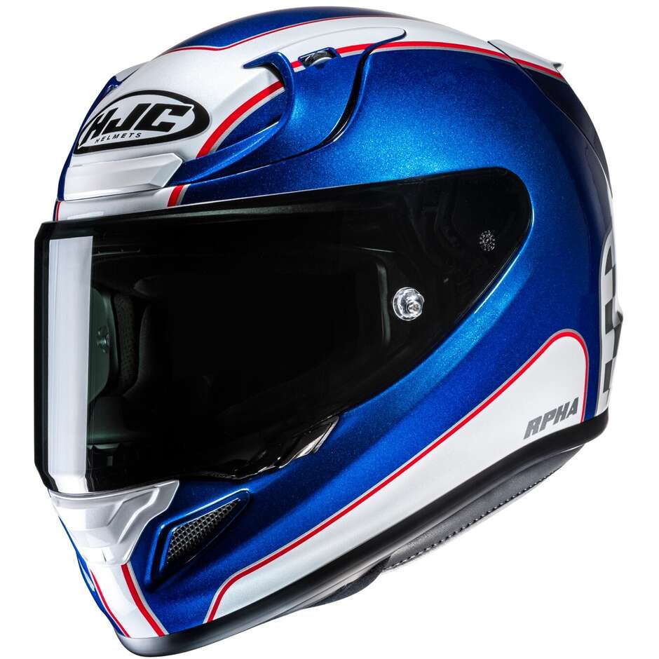 HJC RPHA12 RESPON MC2 Integralhelm für Motorradfahrer