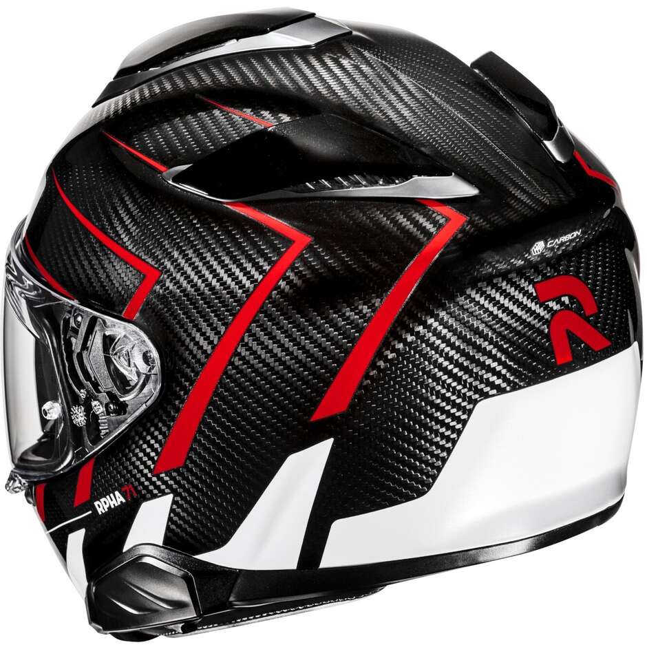 Hjc RPHA71 CARBON CANO MC1 Integraler Motorradhelm