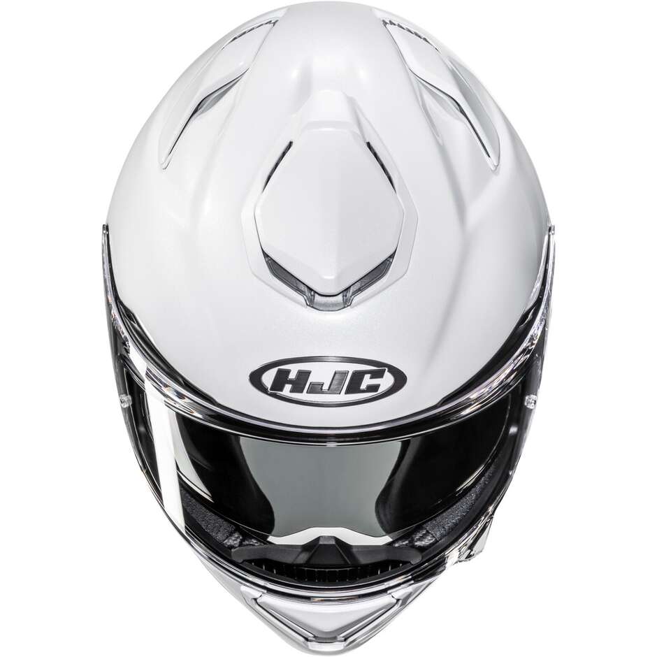 HJC RPHA72 SOLID Integralhelm für Motorradfahrer, Perlweiß