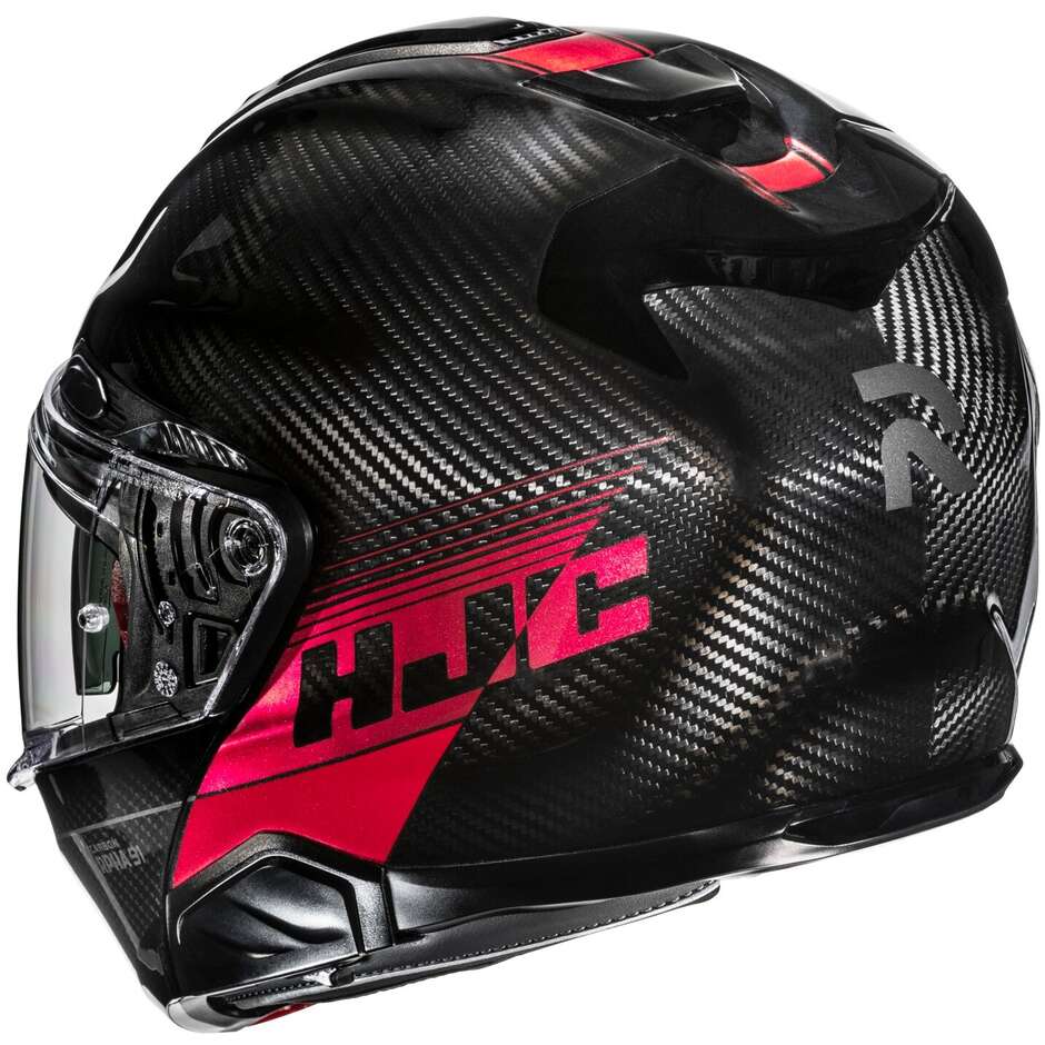 HJC RPHA91 CARBON ELIG MC1 Modular Motorcycle Helmet