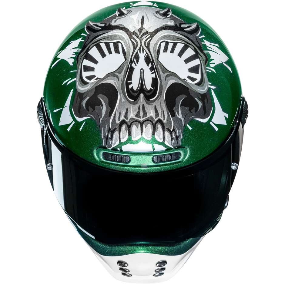 Hjc V10 CRANIA MC4 Full Face Motorcycle Helmet