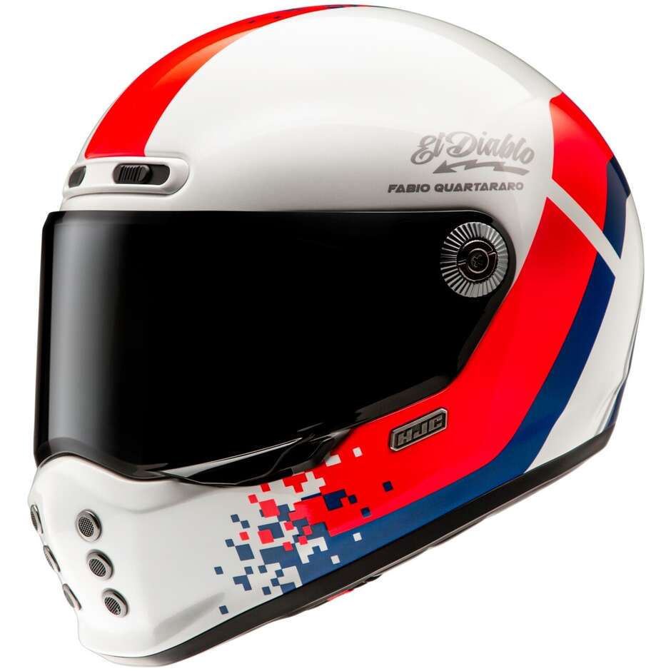 Hjc V10 FQ20 RETRO' MC21 Integral Motorcycle Helmet