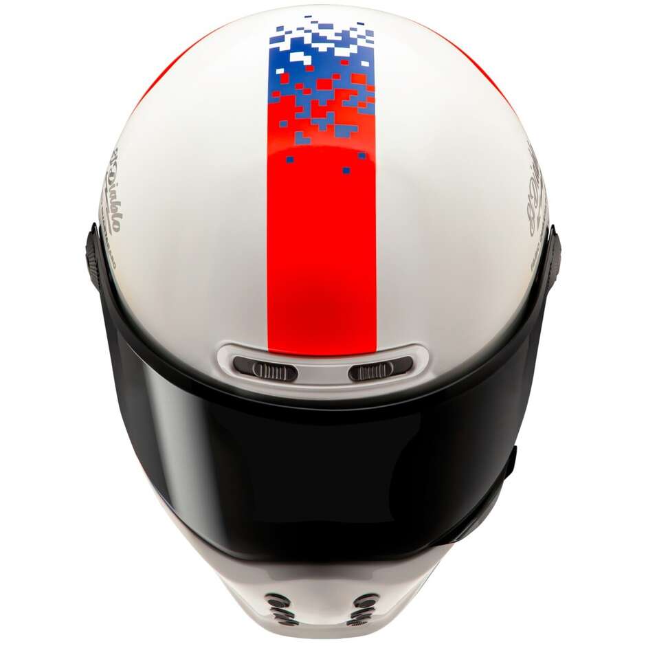 Hjc V10 FQ20 RETRO' MC21 Integral Motorcycle Helmet