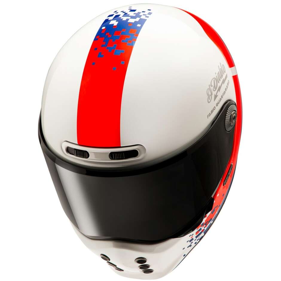 Hjc V10 FQ20 RETRO' MC21 Integral Motorcycle Helmet