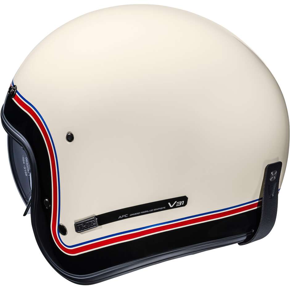 HJC V31 NOVA MC21 Custom Jet Motorradhelm Blau Rot