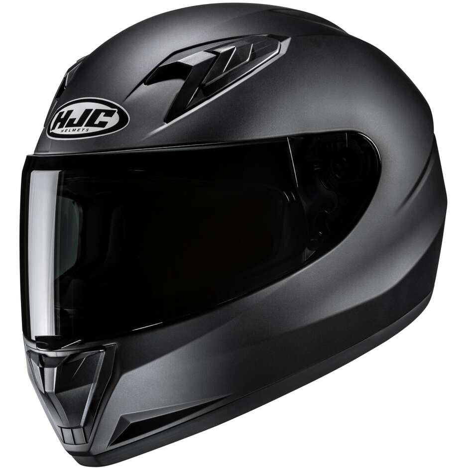 HJC Y10 Semi-Integralhelm für Kinder, Mattschwarz