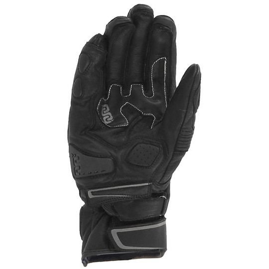 HL SPIN Black Leather Leather Gloves
