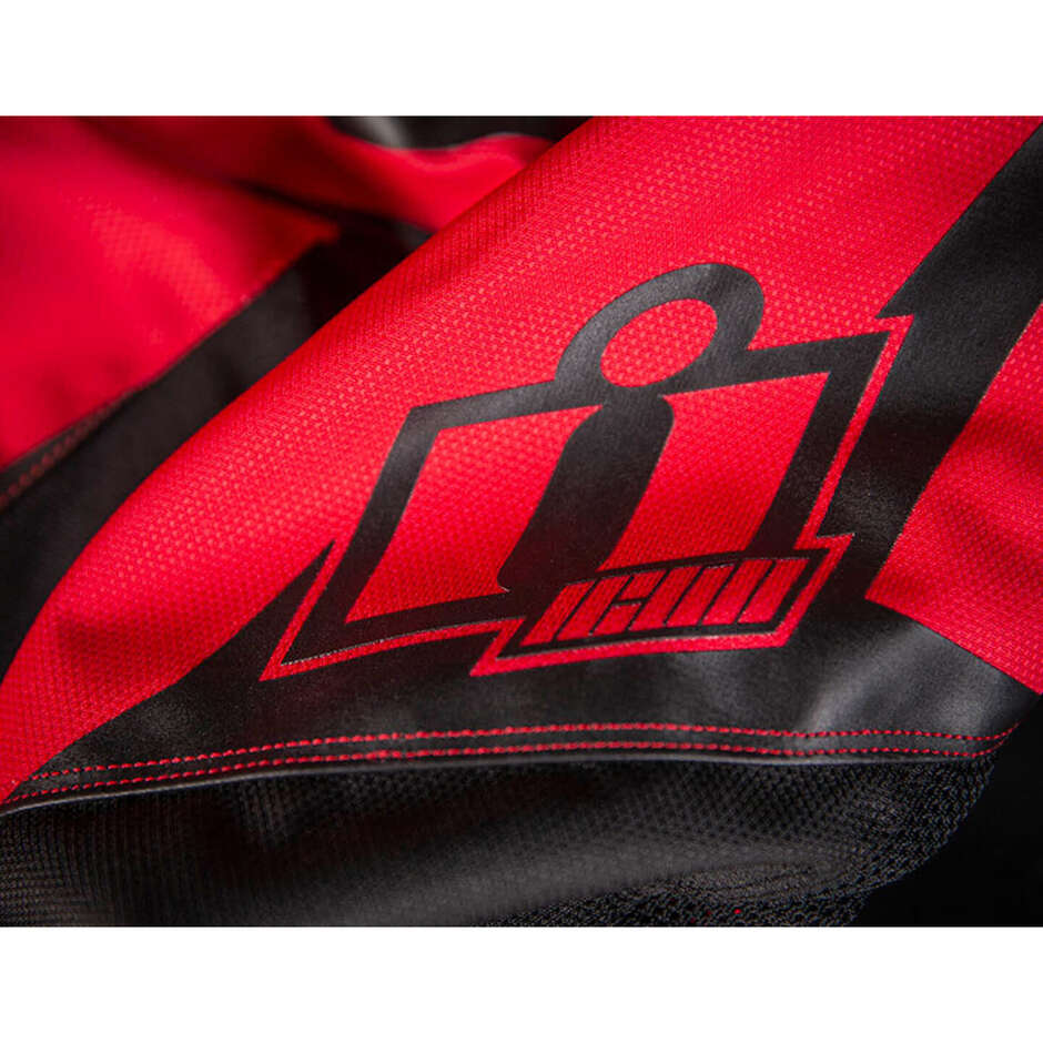 HOOLIGAN Women's Motorcycle Jacket Red