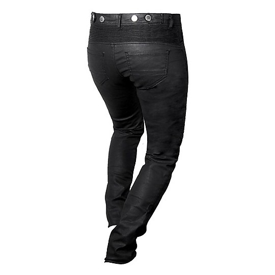 Hosen Moto Jeans Overlap Imola Night Black