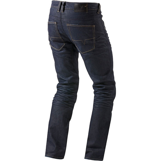 Hosen Moto Jeans Rev'it Lombard Dunkelblau Lang L36